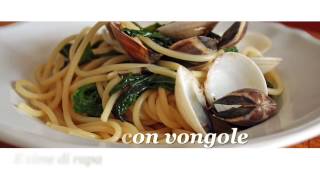 50 Sfumature di Verde  SPAGHETTI ALLE VONGOLE CON CIME DI RAPA [upl. by Ahseenak]