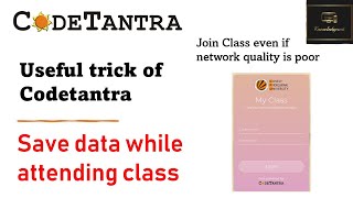 Codetantra tricks  Save data while attending class  Knowledgewit [upl. by Elwyn]