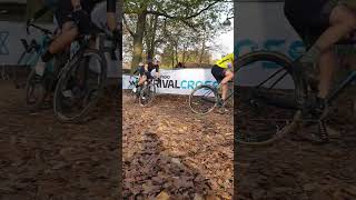 Women cyclocross race Herxheim Great racing cycling cyclocross outsideisfree offroad raceday [upl. by Sissie212]