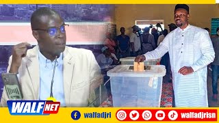 Sonko tête de liste de Pastef vient daccomplir son devoir de vote à Ziguinchor  le point avec AK [upl. by Soilisav137]