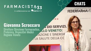 Giovanna Scroccaro Regione Veneto bene i servizi in farmacia con professionisti formati ad hoc [upl. by Lloyd]