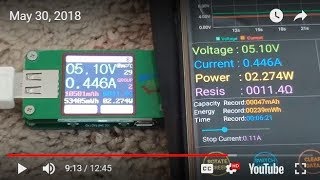 Crazepony UM24C USB 20 Power Meter Tester How to Connect To Android Client [upl. by Alhak]