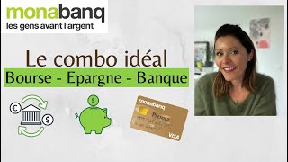 MONABANQ Combo IDEAL  BOURSE EPARGNE BANQUE [upl. by Merilyn]