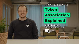 Token Association Explained  NFT Studio [upl. by Laehcimaj]