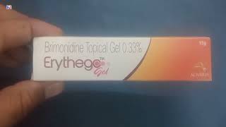 Erythego Gel  Brimonidine Topical Gel Uses  Erythego Gel Uses Side effects Benefits Dosage Fayde [upl. by Eelimaj]