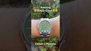 New Dial Colour  Citizen Tsuyosa x Pantone watch wristwatch wristshot citizenwatch luxury [upl. by Eelinej]