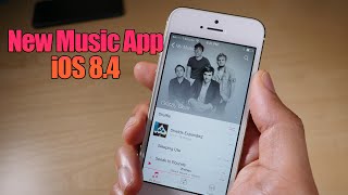 First Look iOS 84 Music app [upl. by Kraft]