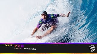 Bourez vs Crisanto vs Morais  Elimination Round Heat 3  Tahiti Pro Teahupoo 2019 [upl. by Eda]