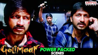 Golimaar Movie Power Packed Action Scenes  Hindi Dubbed Movie  Gopichand Priyamani Aditya Movies [upl. by Hendrix110]