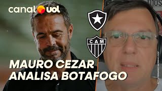 MAURO CEZAR OPINA SOBRE VACILADA DO BOTAFOGO E REBATE COMPARAÇÃO COM FLAMENGO DE JORGE JESUS [upl. by Aiveneg]