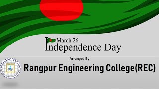 recRangpur Engineering CollegeIndependents day celebration 2019abdul hadi ruRajshahi university [upl. by Aetnahc]