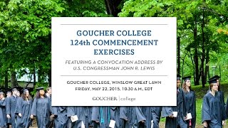 Goucher College Commencement 2015 [upl. by Ayanaj]