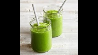 Green Smoothie Recipes Best Green Detox Smoothie Recipe For Weight Loss [upl. by Lesslie]