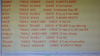 Trump Hater Jamming VE7CC DXCC Software [upl. by Gretal]