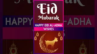 Bakri Eid 2024 Greetings Wishes Messages And Images To Share On Eid AlAdha [upl. by Nerrat479]