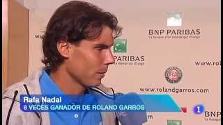 Roland Garros 2013 Postfinal Interview with Rafael Nadal [upl. by Ericksen]