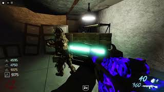 Playing Recoil Zombies on Roblox Nacht Der Untoten map [upl. by Havelock]