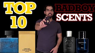 Top 10 Bad Boy Fragrances In My Collection [upl. by Bollen]