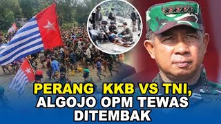 🔴Baku Tembak TNI VS KKB Letnan Marthen Faan Lari Ketakutan ke Hutan Algojo OPM Tewas Ditembak [upl. by Rothschild686]