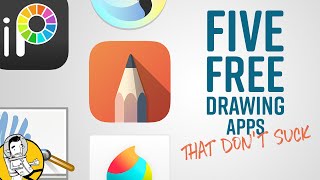 5 Free and Really Good Drawing amp Painting Apps [upl. by Katzen]