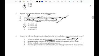 秒解DSE Econ Practice Paper MC Q4 [upl. by Sandell647]