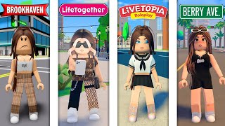 MAISON LIFETOGETHER VS BROOKHAVEN SUR ROBLOX [upl. by Schaeffer254]