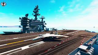 US Navy SU27 Carrier Test [upl. by Sands640]