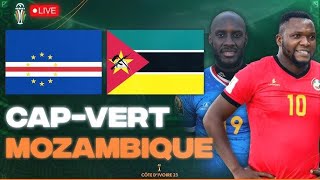 Match Cap Vert Mozambique 2024  Coupe dAfrique des Nations  Football [upl. by Remoh]