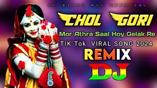 Chol Gori Vs Mor Athra Saal Hoy Gelak Re Hidi song Dj Remix DjBijoyRoyofficial [upl. by Nadual]