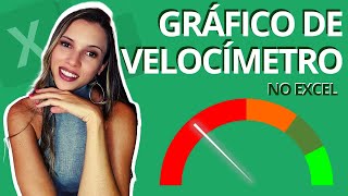 Como criar gráfico de velocímetro no Excel Cálculo OEE [upl. by Yrrad]