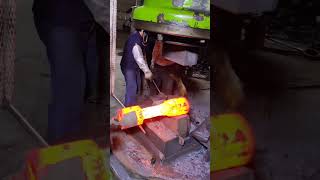 Half shaft hot forging forging blank engine mechanist mechanic viralshorts [upl. by Jehanna]