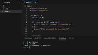 C Programming Tutorial 4  Conditional Statements ifelse ifelse [upl. by Rhine7]