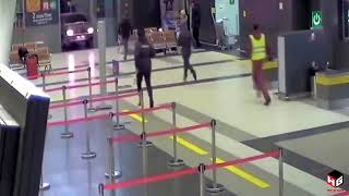 Russian Airport Car Chase to Yakety Sax [upl. by Blainey706]