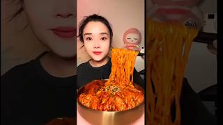 Chinese girl eating 😨 foodie chinesefood mukbang allfoodies [upl. by Kaenel987]