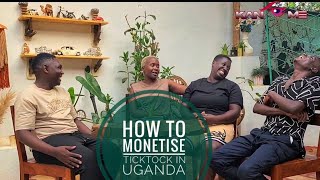 HOW TO MONETISE TIKTOK in UGANDA My glass of happiness with Brenan Pinto amp Mama Napyudde [upl. by Arnold]