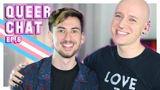 Being Transgender In School ft Jamie Raines  Queer Chat Ep 6  Roly [upl. by Ahsenet434]