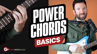 Power Chords for Beginners on Guitar [upl. by Hallsy]