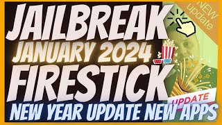 JAILBREAK FIRESTICK JANUARY 2024  BEST FULLY LOADED FIRESTICK 1 APP STORE [upl. by Ycnan]