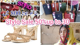 Stylo Sale UpTo 50off bridal shoes Hand clutch 👛 sitch an Stich suit julry amp bags Hina Ali vilog [upl. by Donadee]