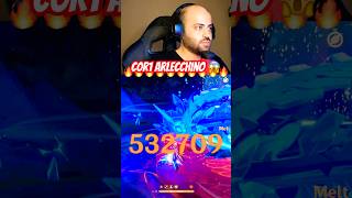 🔥💀 F2P 500K trick arlecchino genshinimpact hoyocreators gaming shorts [upl. by Llerryt]