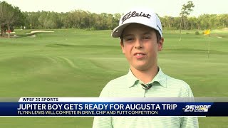 Jupiter boy to compete in Drive Chip and Putt contest at Augusta National [upl. by Repinuj944]