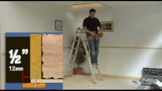 Fitting semi automatic Stira Folding Attic Stairs loft ladder [upl. by Andrus]