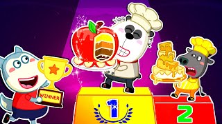 Wolfoos Cooking Show Playing Cafe  Compilation Of Teamwork Cartoon 🤩 Wolfoo Kids Cartoon [upl. by Wollis737]