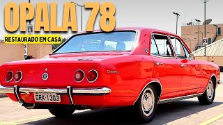 OPALA COMODORO 6CC 78  4 PORTAS  RESTAURADO EM CASA  SHOW [upl. by Nosnek725]