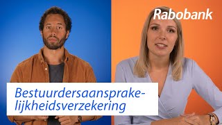 Bestuurdersaansprakelijkheidsverzekering hoe werkt dat  Rabo Helpt [upl. by Aztilay215]