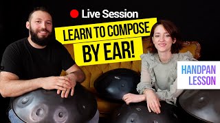 Live Handpan Composing Session with MumiHandpan [upl. by Franzen]