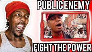 FIRST TIME HEARING Public Enemy  Fight The Power Official Music Video REACTION [upl. by Hafler782]