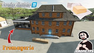 🚜FR TUTO FARMING SIMULATOR 22 Faire du Beurre avec la Fromagerie [upl. by Yt]