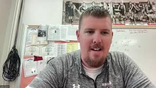 Week 1Spring Grove Football Coach Kody Moore [upl. by Nomled]