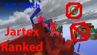 Jartex ranked Bedwars cracked 3 Insane games [upl. by Nuahsel]